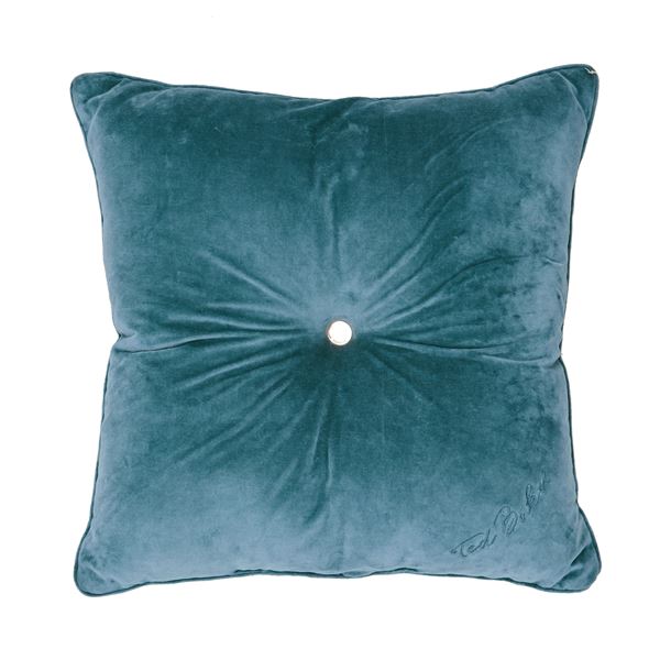 Semi Plain Cushion - Blue